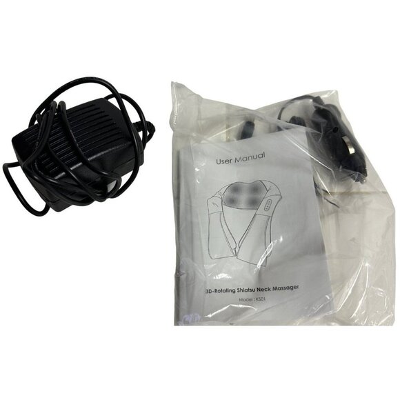 Shiatsu 3D Rotation Massager For Neck and Shoulder / Car / Office / Chair - Picture 5 of 16